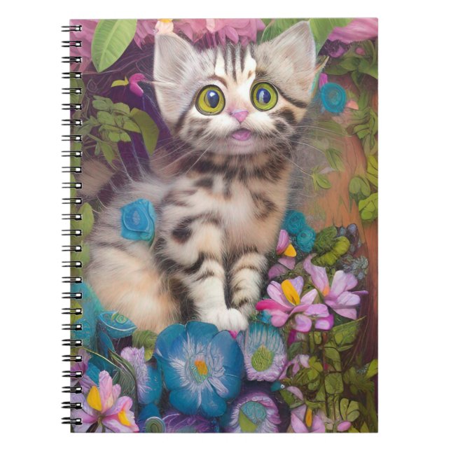Adorable Kittens 10 Notebook (Front)