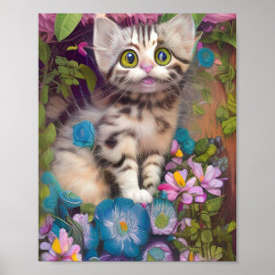Adorable Kittens 10 Poster