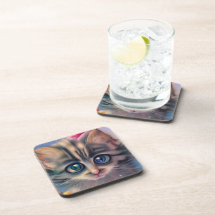 Adorable Kittens 3 Coaster