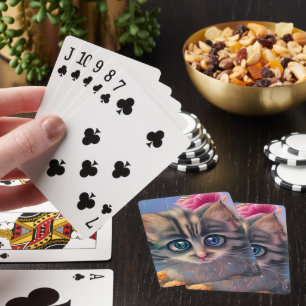 Adorable Kittens 3 Playing Cards