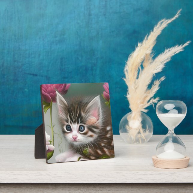 Adorable Kittens 4 Plaque (Insitu)