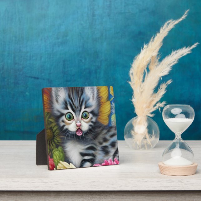 Adorable Kittens 5 Plaque (Insitu)