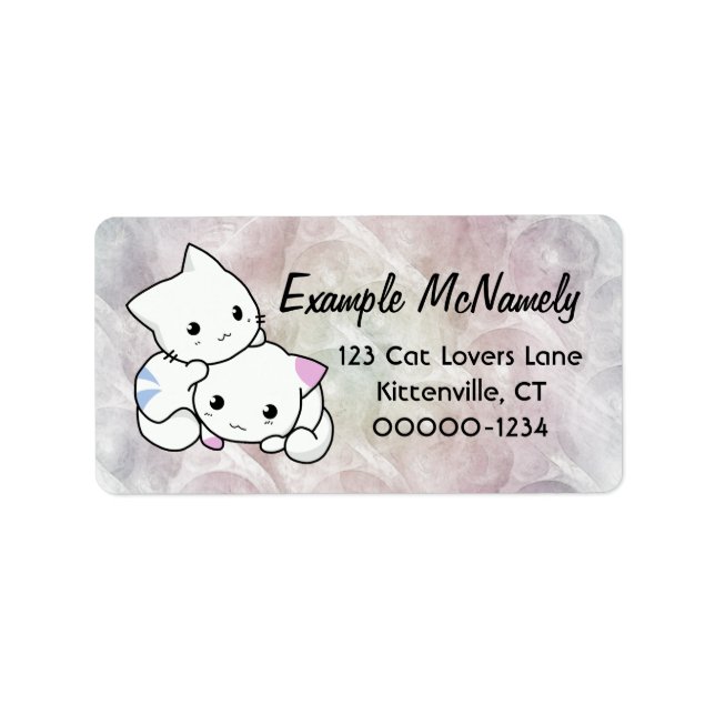 Adorable Kittens Label (Front)