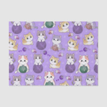 Adorable Kittens Tissue Paper