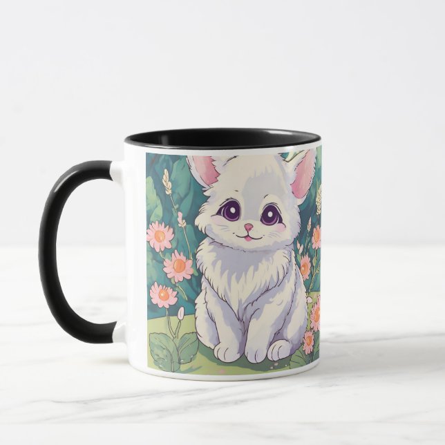 Adorable Kitty Delight Mug" Mug (Left)