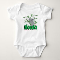 Adorable Koala Bear Climbing Eucalyptus Tree