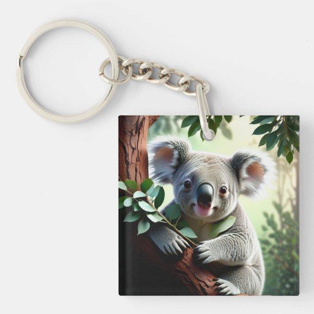 Adorable Koala Bear Key Ring (Front)