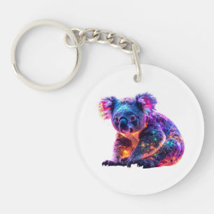 Adorable Koala Bear Wildlife Art Design Key Ring