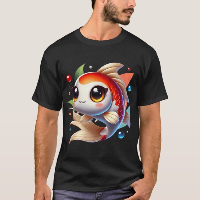 Adorable Koi Fish T-Shirt (Front)