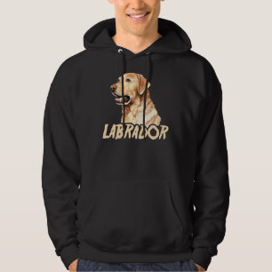 Adorable Labrador Dog Owner Lab Paw Pet Hoodie