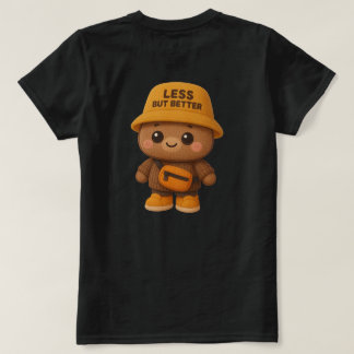 Adorable "Less But Better" Bear Tee