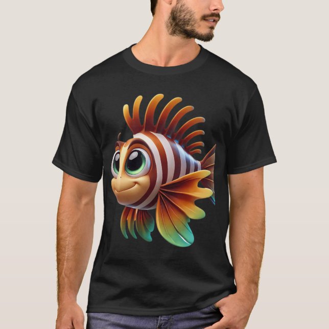 Adorable Lionfish T-Shirt (Front)