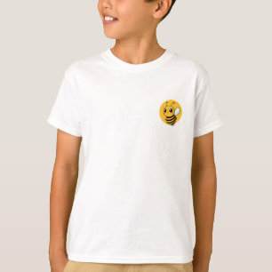 Adorable Little Bee Character Illustration T-Shirt