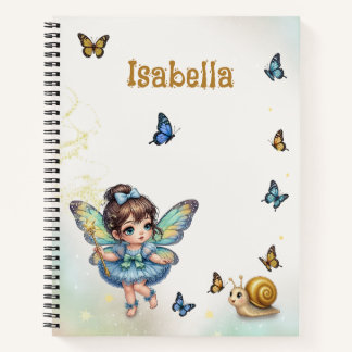 Adorable little fairy notebook