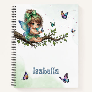 Adorable little fairy notebook
