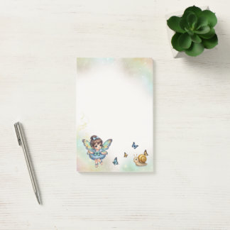 Adorable little fairy post-it notes