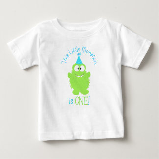 Adorable Little Monster First Birthday T-Shirt