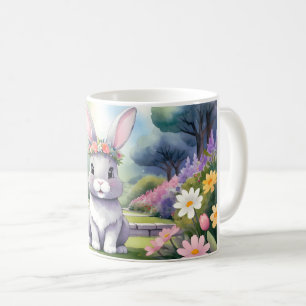 Adorable little rabbit, Easter Coffee Mug