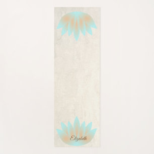 Adorable Lotus Flowers -Personalised Yoga Mat