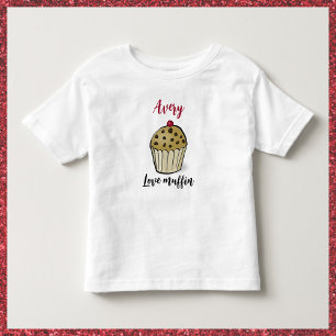 Adorable Love Muffin Toddler T-Shirt