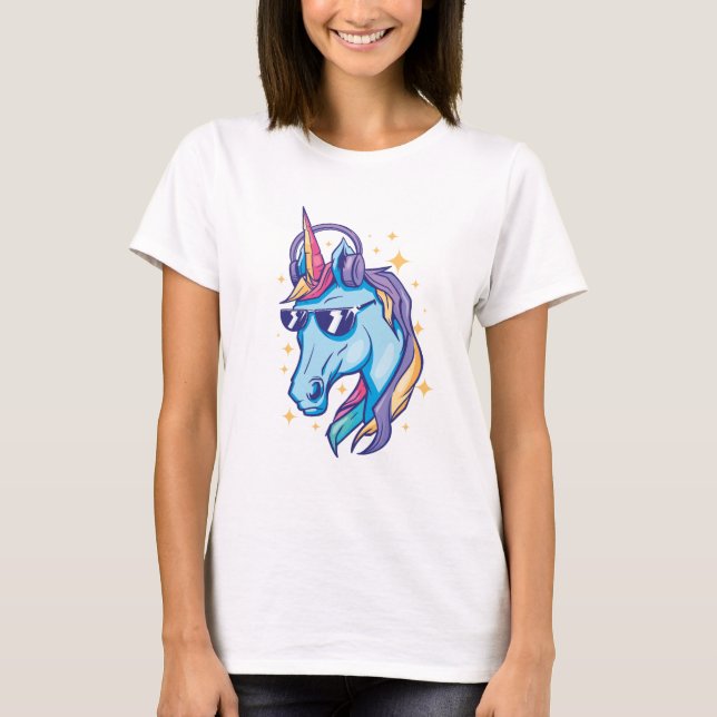 Adorable Magick Unicorn T-Shirt (Front)