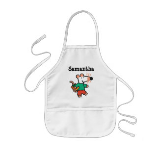 Adorable Maisy Loves to Read Kids Apron
