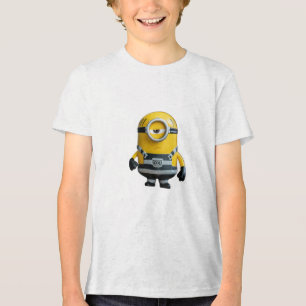 Adorable Minion-Inspired Character – Fun & Playful Tri-Blend Shirt