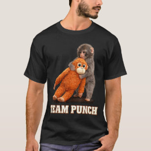 Adorable monkey punch baby graphic team punch bigA T-Shirt
