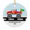 Adorable Monster Truck Big Brother Ornament