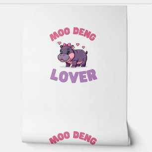 Adorable MOO DENG LOVER Beauty Hobbyist Hippo Revo Wallpaper