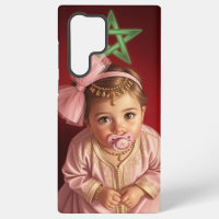 Adorable Moroccan Baby Girl Personalised PhoneCase