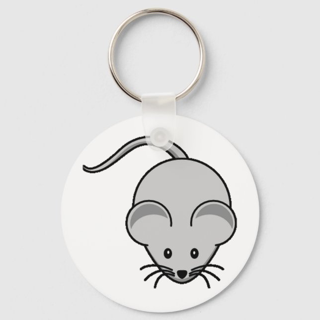 Adorable Mouse Key Ring (Front)