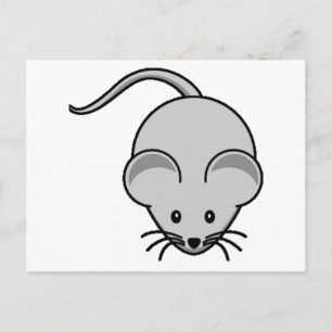 Adorable Mouse Postcard