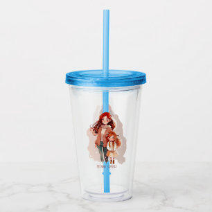 Adorable Mum and Daughter Bond (12) Acrylic Tumbler
