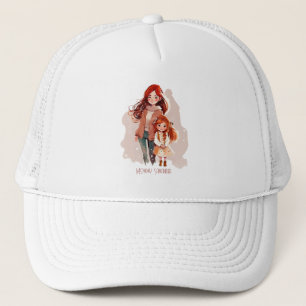Adorable Mum and Daughter Bond (12) Trucker Hat