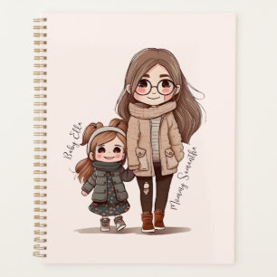 Adorable Mum and Daughter Bond (5) Planner