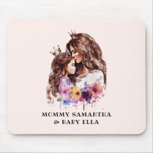 Adorable Mum and Daughter Bond (8) Mouse Mat