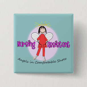 Adorable Nursing Assistant Gifts 15 Cm Square Badge