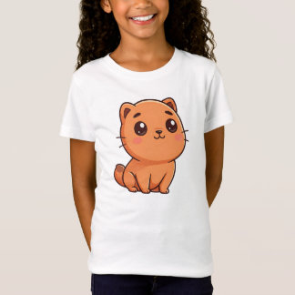 Adorable Orange Kitten T-Shirt