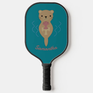 Adorable Otter  Pickleball Paddle
