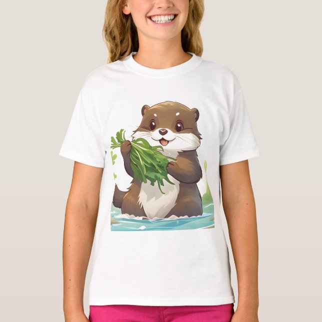 Adorable Otter T-Shirt (Front)
