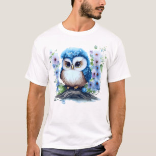 Adorable Owl enjoying its natural surroundings T-Shirt