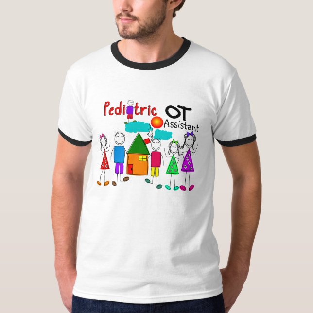 Adorable Paediatrics Occupational Therapy T-Shirt (Front)