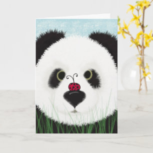 Adorable Panda Bear Card