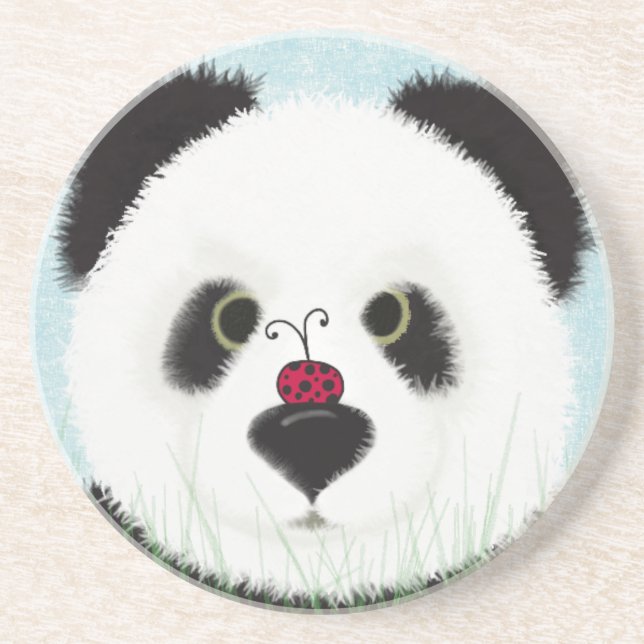 Adorable Panda Bear Coaster (Front)