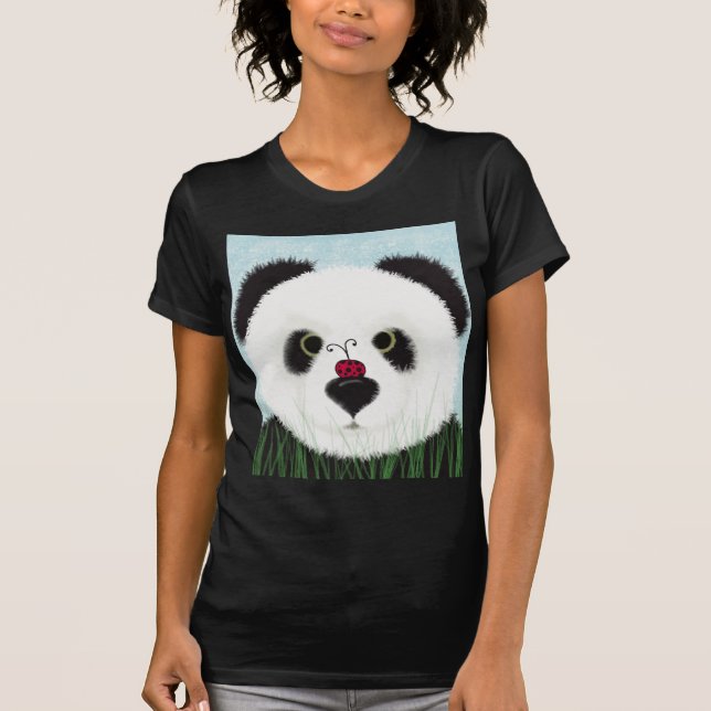 Adorable Panda Bear T-Shirt (Front)