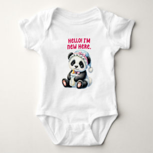 Adorable Panda Bodysuit 