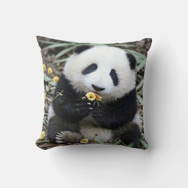 Adorable Panda Cub Cushion (Front)