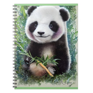 Adorable Panda Notebook