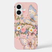 Adorable Pastel Butterfly Art 